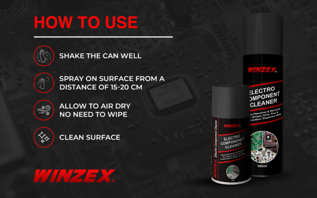 Winzex (Electro Component Cleaner) Spray