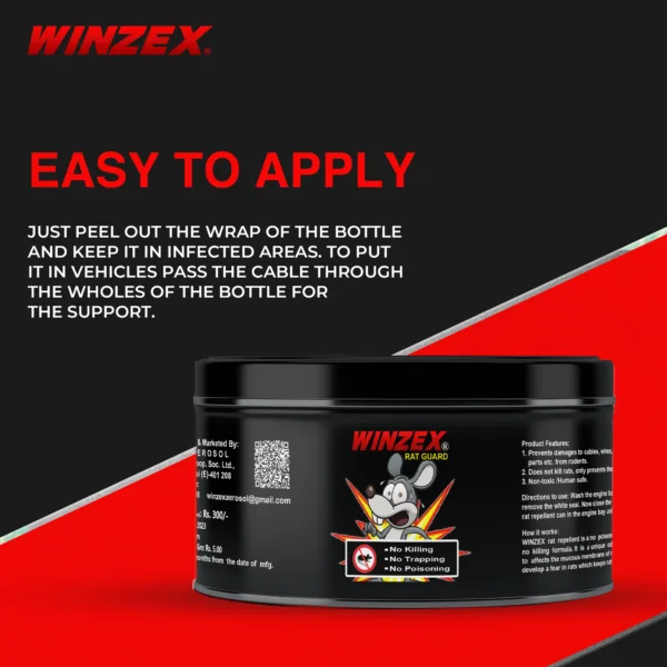 Winzex Rat Repellent Spray Infographics